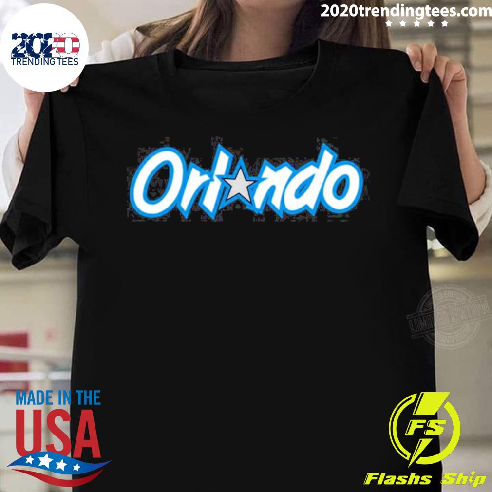 Official basketball Simple Logo Orlando Magic - Adult & Kids T-Shirts, Sweatshirts & Hoodies apparel design preview 1