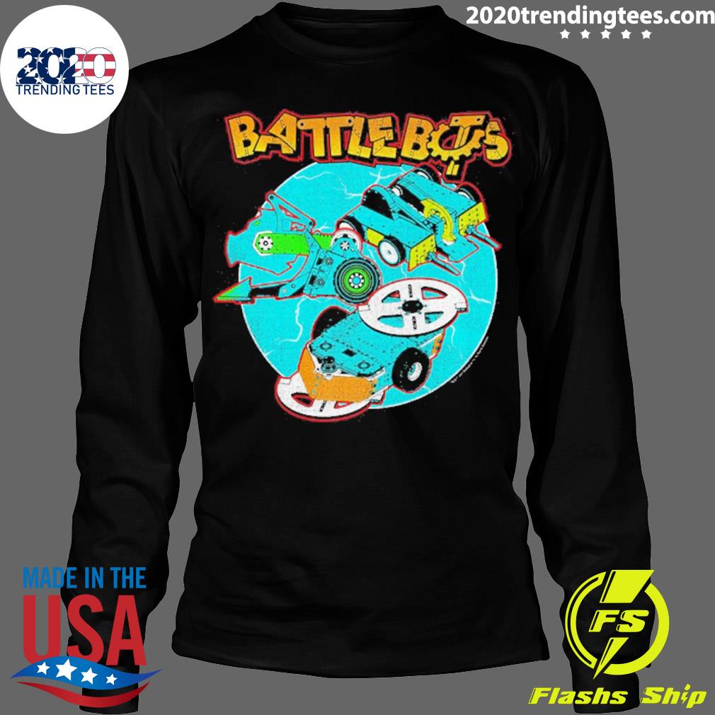 Official battlebots Group Robot Lock Up - Adult & Kids T-Shirts, Sweatshirts & Hoodies apparel design preview 4