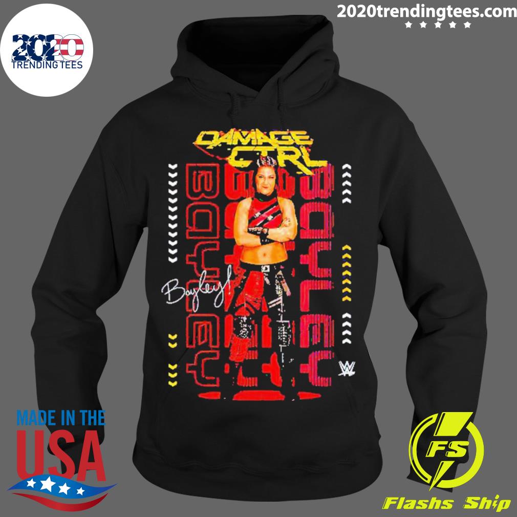 Official bayley Damage Control Signature - Adult & Kids T-Shirts, Sweatshirts & Hoodies apparel design preview 2