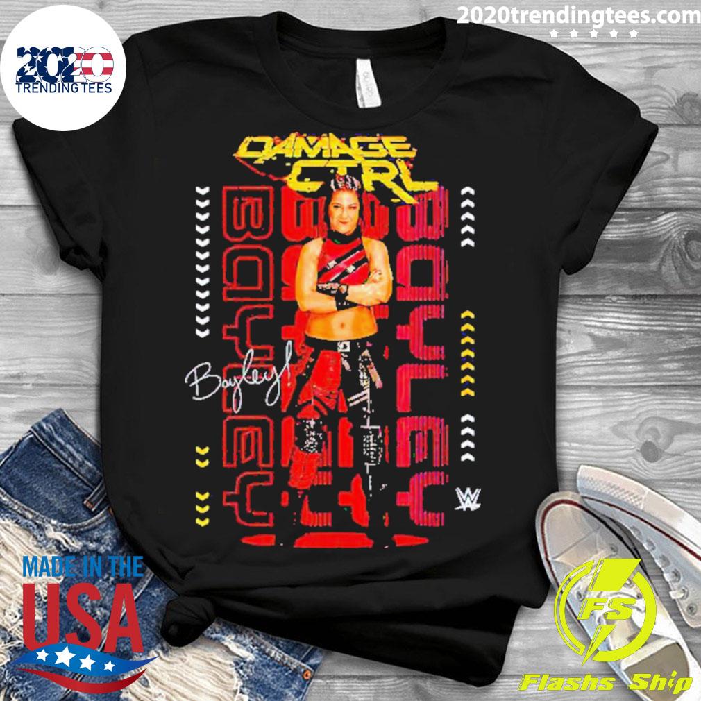 Official bayley Damage Control Signature - Adult & Kids T-Shirts, Sweatshirts & Hoodies apparel design preview 3