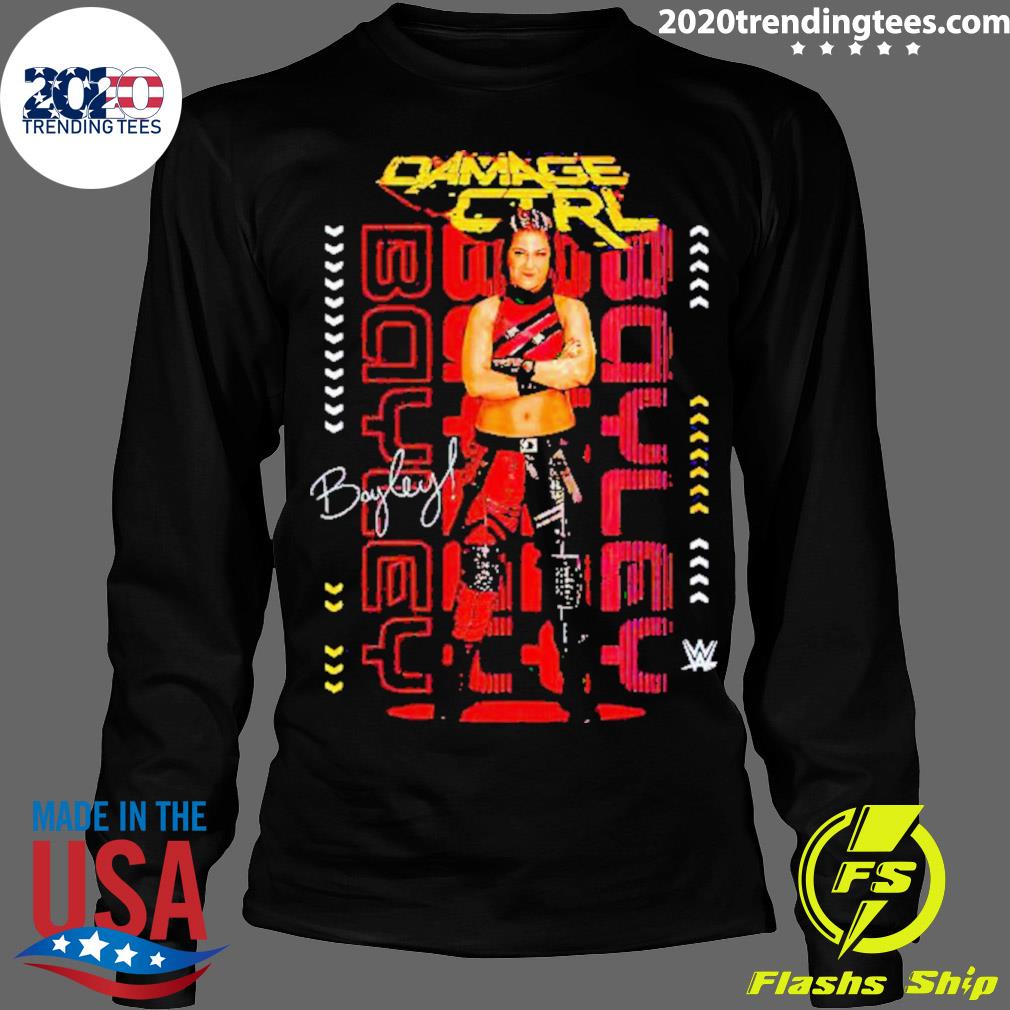 Official bayley Damage Control Signature - Adult & Kids T-Shirts, Sweatshirts & Hoodies apparel design preview 4