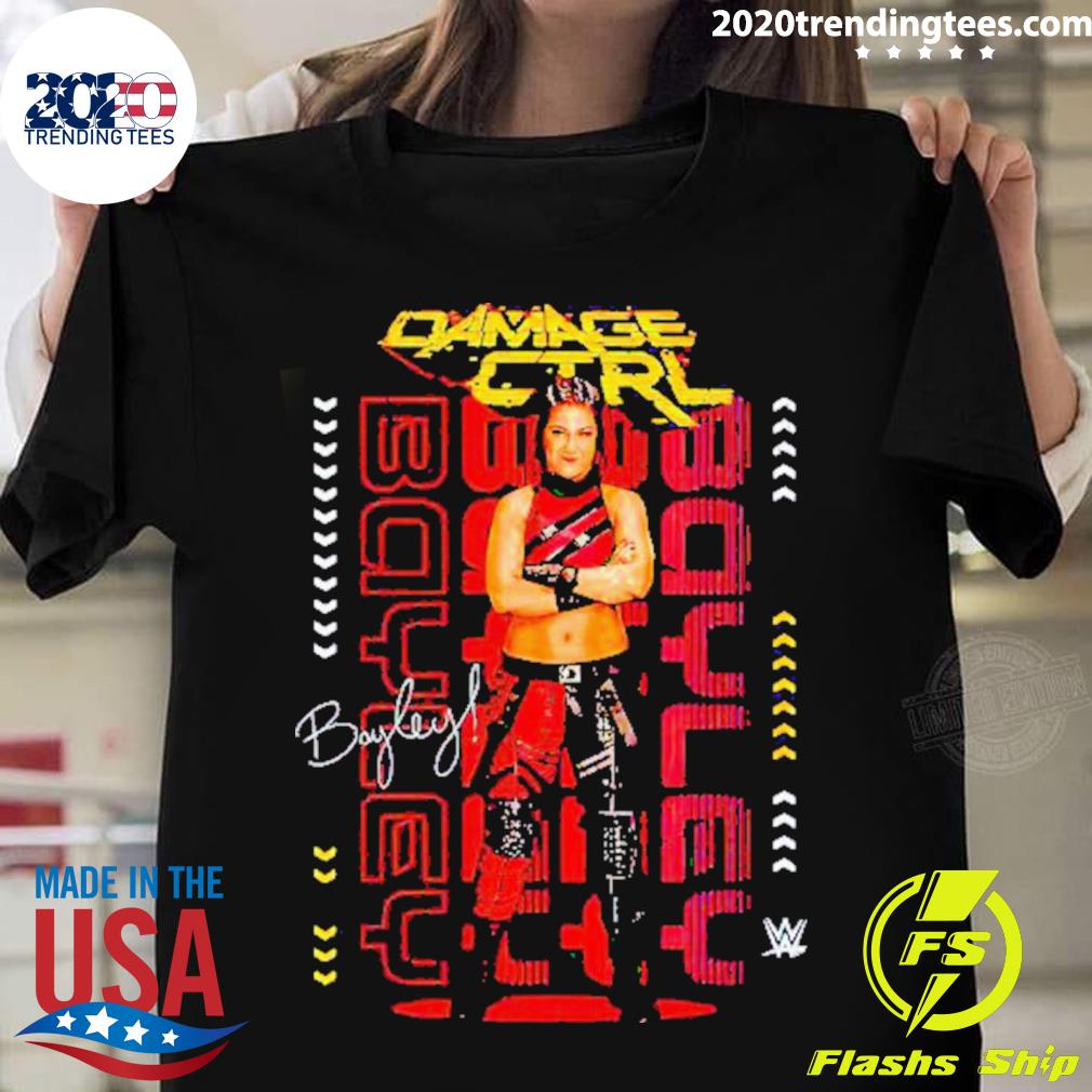 Official bayley Damage Control Signature - Adult & Kids T-Shirts, Sweatshirts & Hoodies apparel design preview 1