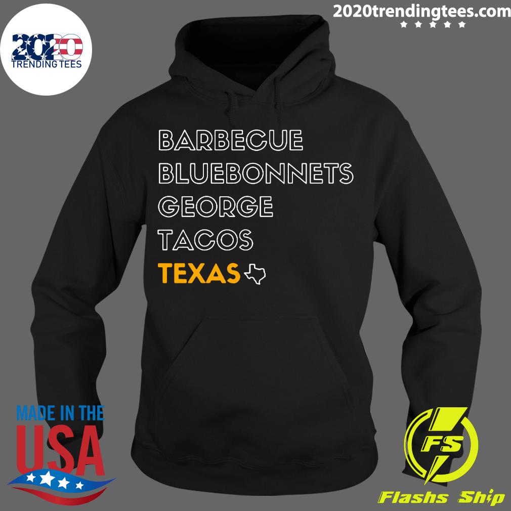 Official BBQ Barbecue Bluebonnets George Tacos Texas - Adult & Kids T-Shirts, Sweatshirts & Hoodies apparel design preview 2