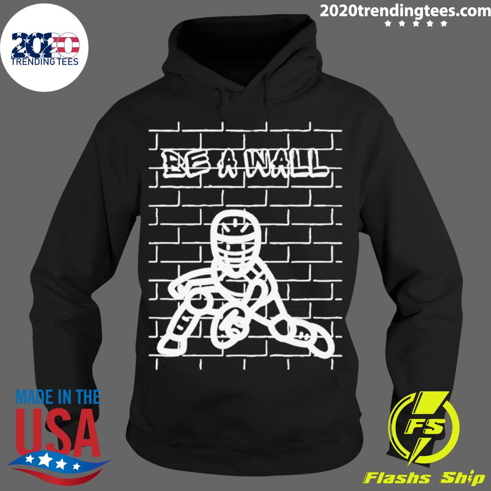 Official be A Wall Baseball - Adult & Kids T-Shirts, Sweatshirts & Hoodies apparel design preview 2