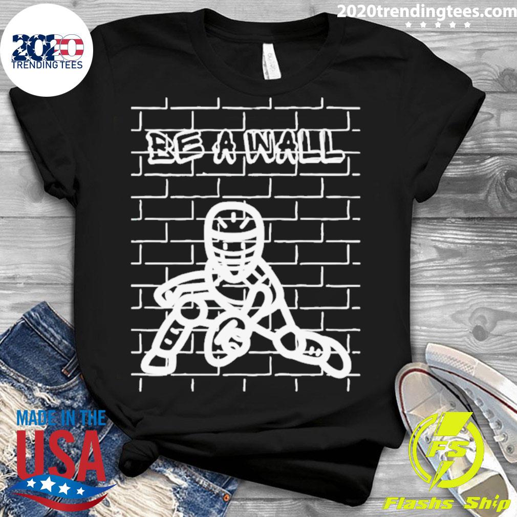Official be A Wall Baseball - Adult & Kids T-Shirts, Sweatshirts & Hoodies apparel design preview 3