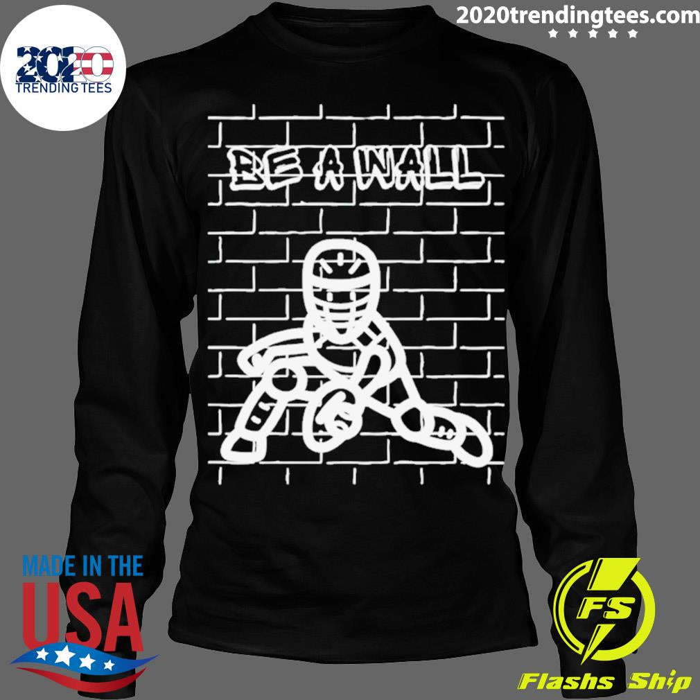 Official be A Wall Baseball - Adult & Kids T-Shirts, Sweatshirts & Hoodies apparel design preview 4