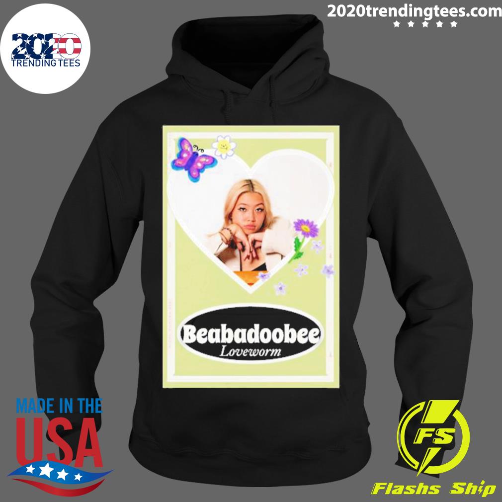 Official beabadoobee Loveworm Album - Adult & Kids T-Shirts, Sweatshirts & Hoodies apparel design preview 2