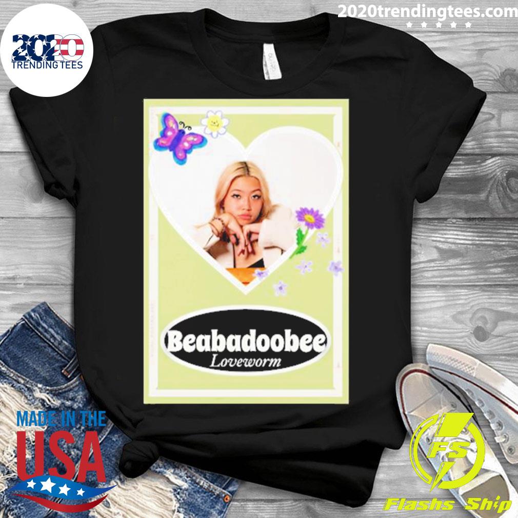 Official beabadoobee Loveworm Album - Adult & Kids T-Shirts, Sweatshirts & Hoodies apparel design preview 3