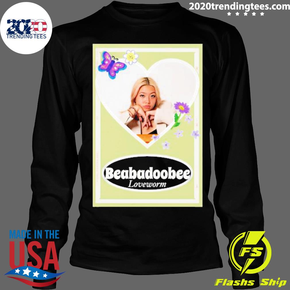 Official beabadoobee Loveworm Album - Adult & Kids T-Shirts, Sweatshirts & Hoodies apparel design preview 4