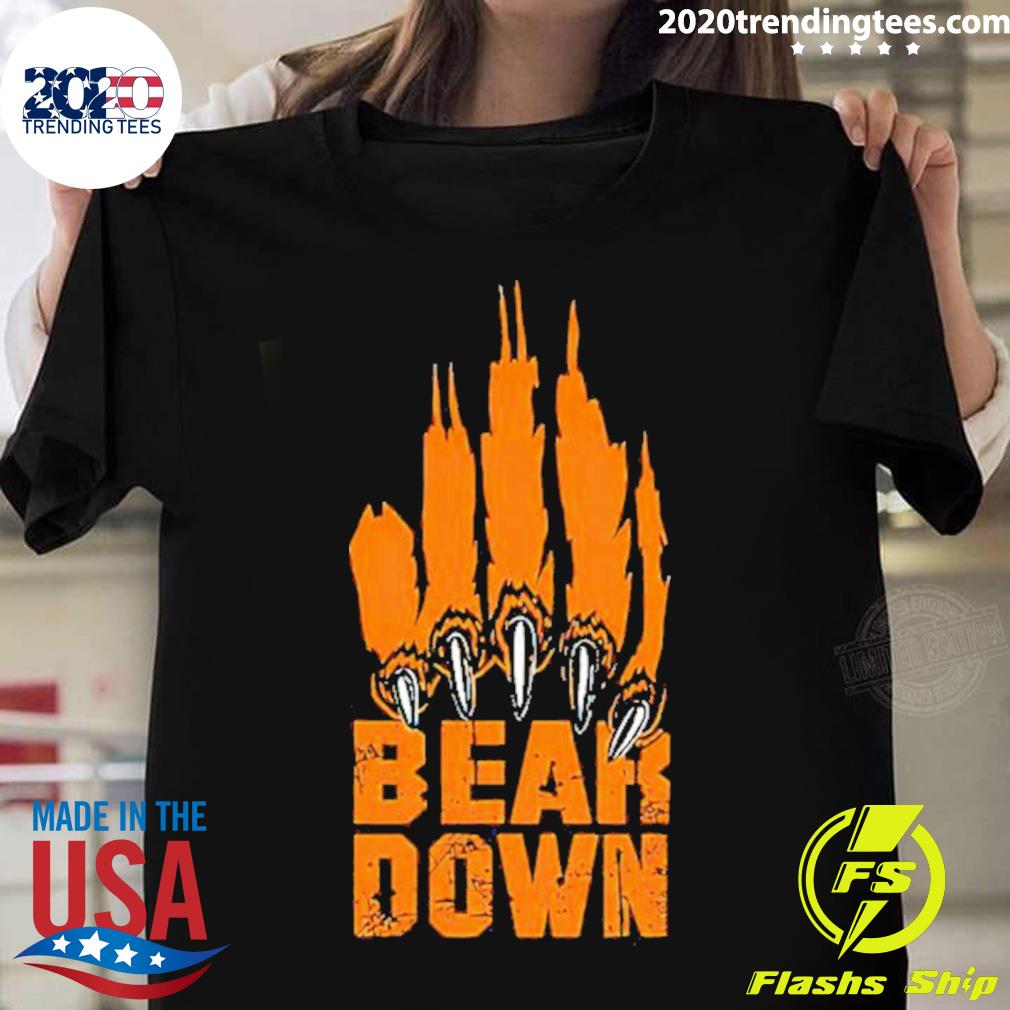 Official bear Down Paw - Adult & Kids T-Shirts, Sweatshirts & Hoodies apparel design preview 1