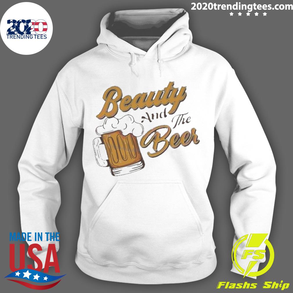 Official beauty And The Beer Beast - Adult & Kids T-Shirts, Sweatshirts & Hoodies apparel design preview 2