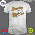 Official beauty And The Beer Beast - Adult & Kids T-Shirts, Sweatshirts & Hoodies apparel design preview 1