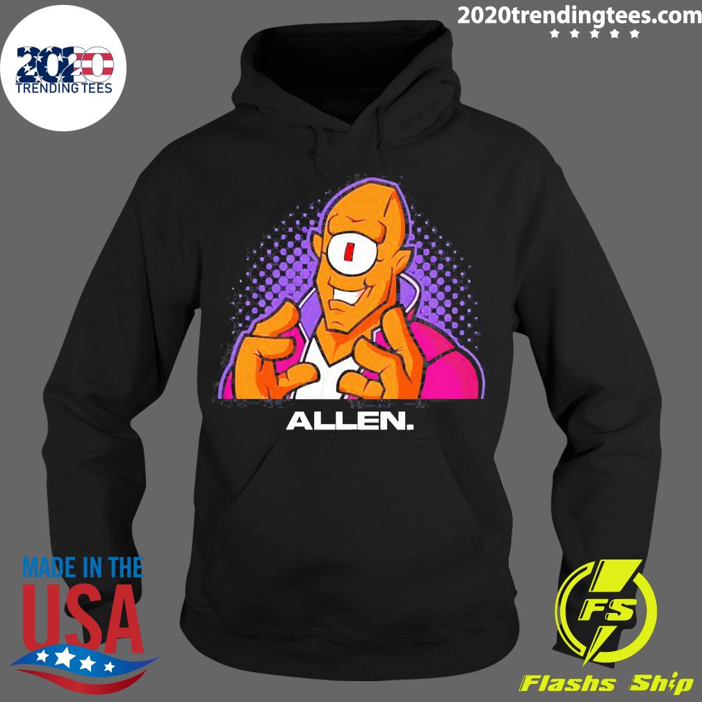 Official Because Allen - Adult & Kids T-Shirts, Sweatshirts & Hoodies apparel design preview 2