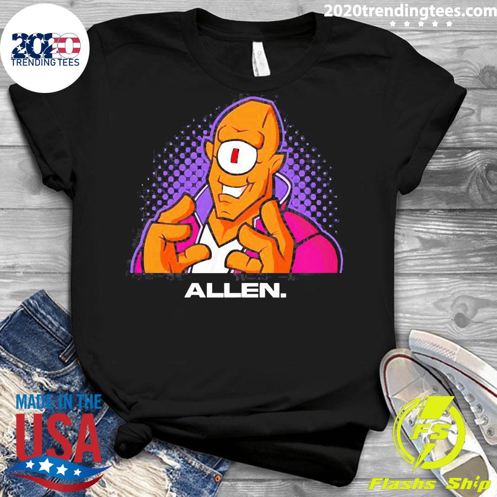 Official Because Allen - Adult & Kids T-Shirts, Sweatshirts & Hoodies apparel design preview 3