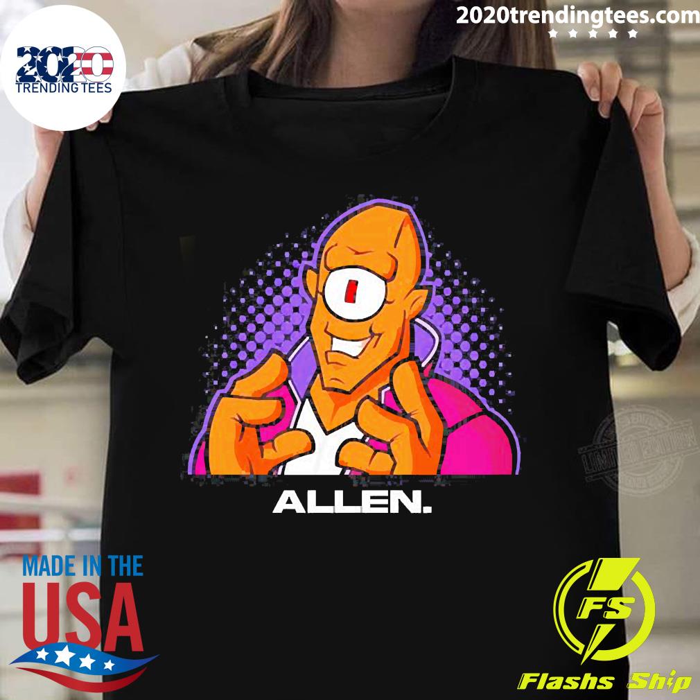 Official Because Allen - Adult & Kids T-Shirts, Sweatshirts & Hoodies apparel design preview 1