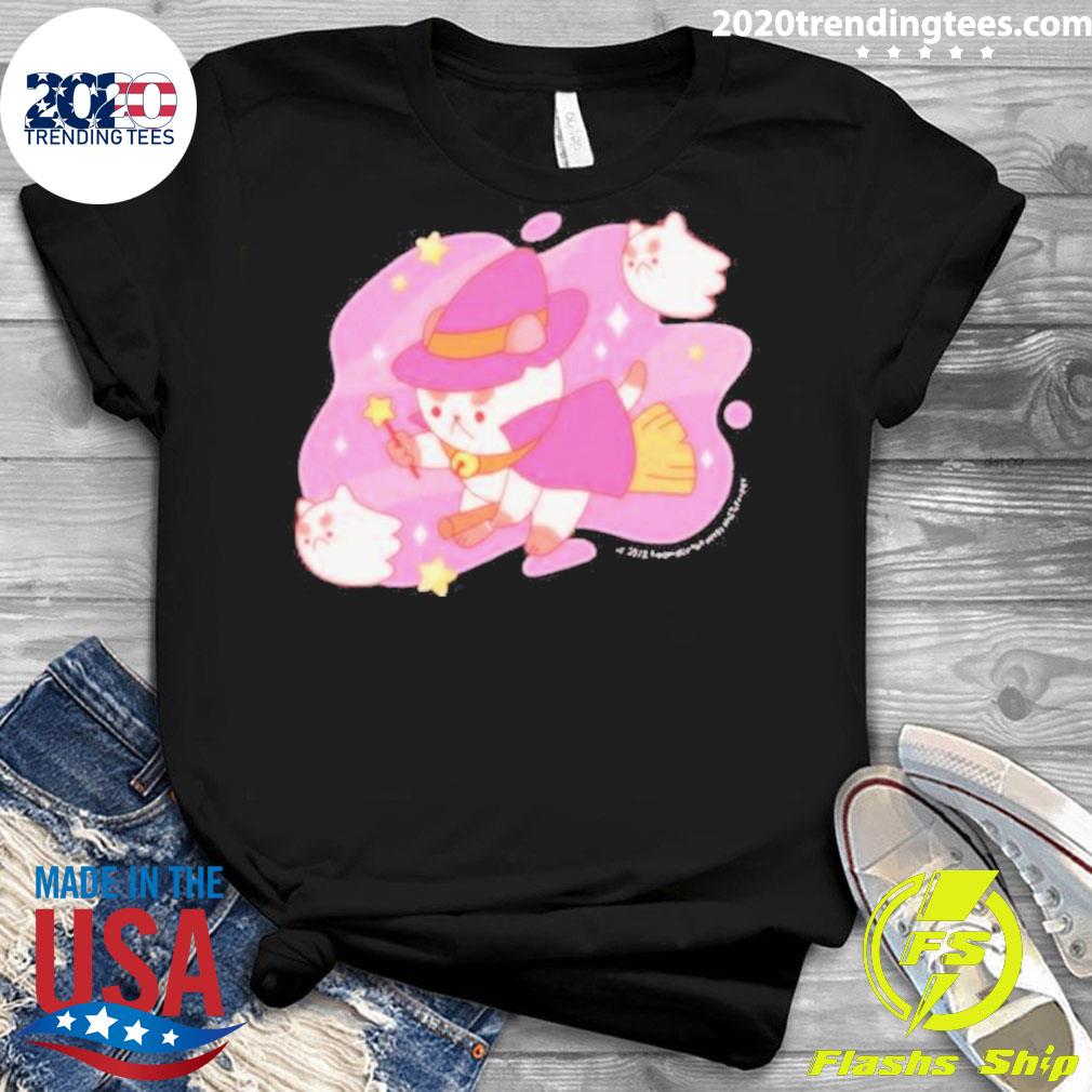 Official bee And Puppycat Witchy Halloween - Adult & Kids T-Shirts, Sweatshirts & Hoodies apparel design preview 3