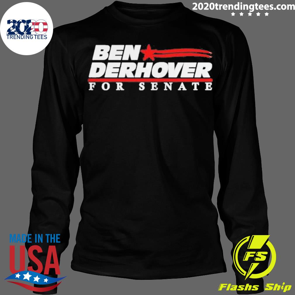 Official ben Derhover For Senate - Adult & Kids T-Shirts, Sweatshirts & Hoodies apparel design preview 4