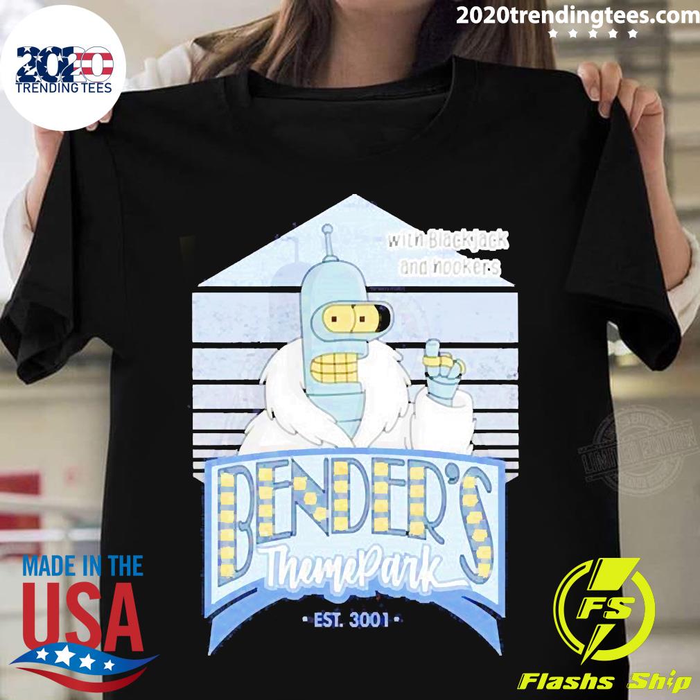 Official bender's Theme Park - Adult & Kids T-Shirts, Sweatshirts & Hoodies apparel design preview 1