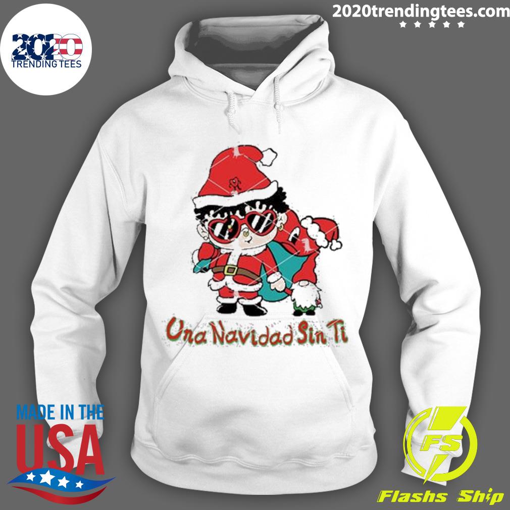 Official benito Una Navidad Sin Ti Bad Bunny - Adult & Kids T-Shirts, Sweatshirts & Hoodies apparel design preview 2