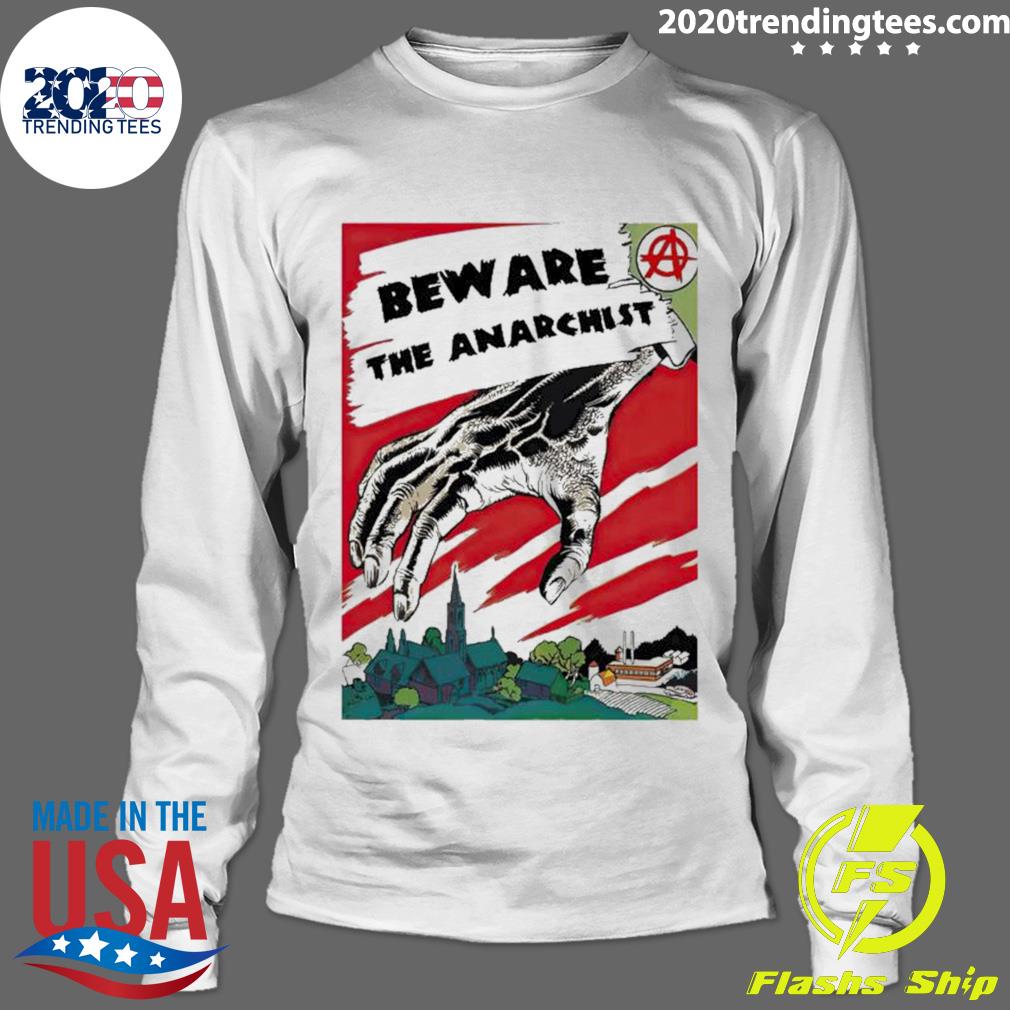 Official beware The Anarchist - Adult & Kids T-Shirts, Sweatshirts & Hoodies apparel design preview 4
