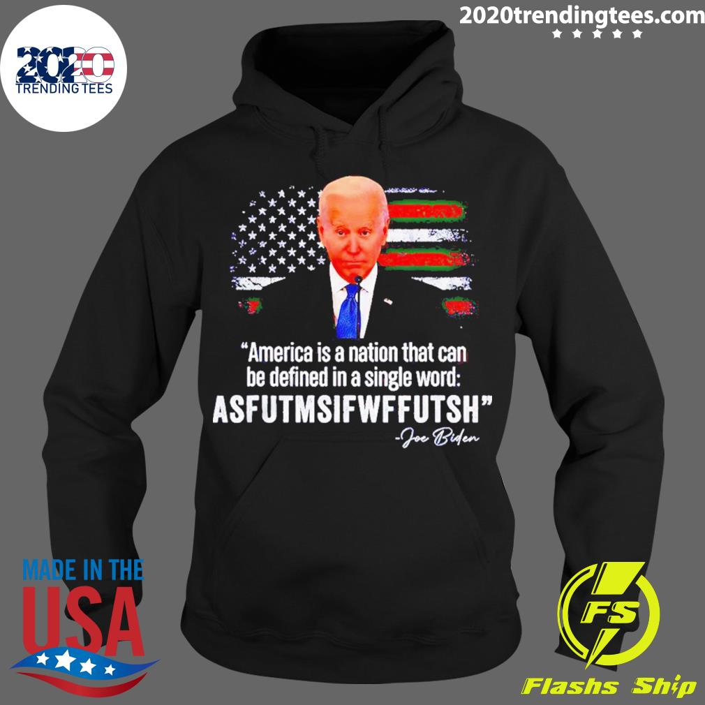 Official biden America Is A Nation That Can Be - Adult & Kids T-Shirts, Sweatshirts & Hoodies apparel design preview 2