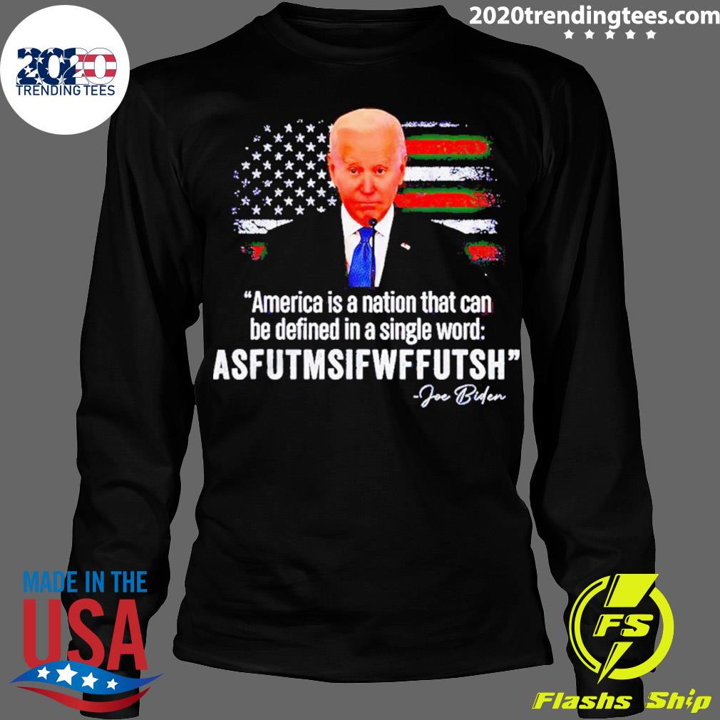 Official biden America Is A Nation That Can Be - Adult & Kids T-Shirts, Sweatshirts & Hoodies apparel design preview 4