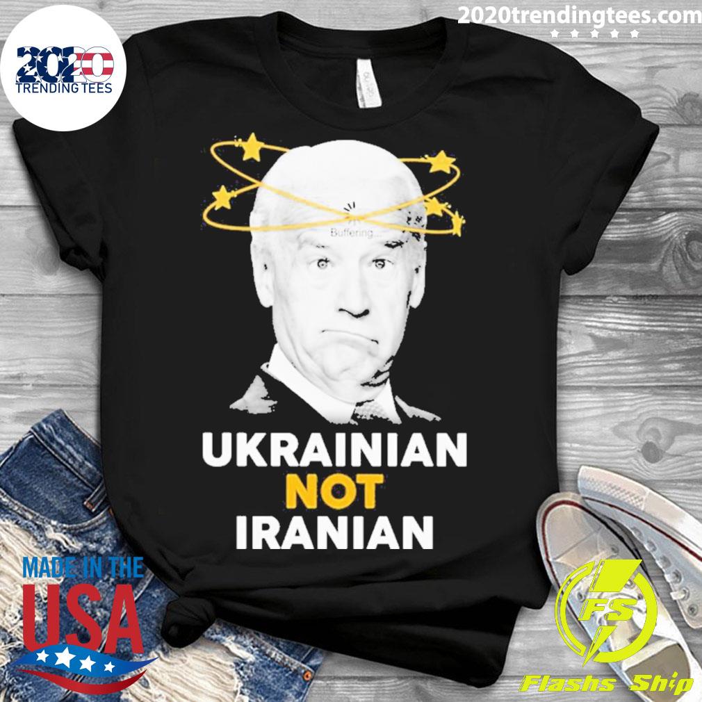 Official biden Loading Buffering Ukrainian Not - Adult & Kids T-Shirts, Sweatshirts & Hoodies apparel design preview 3