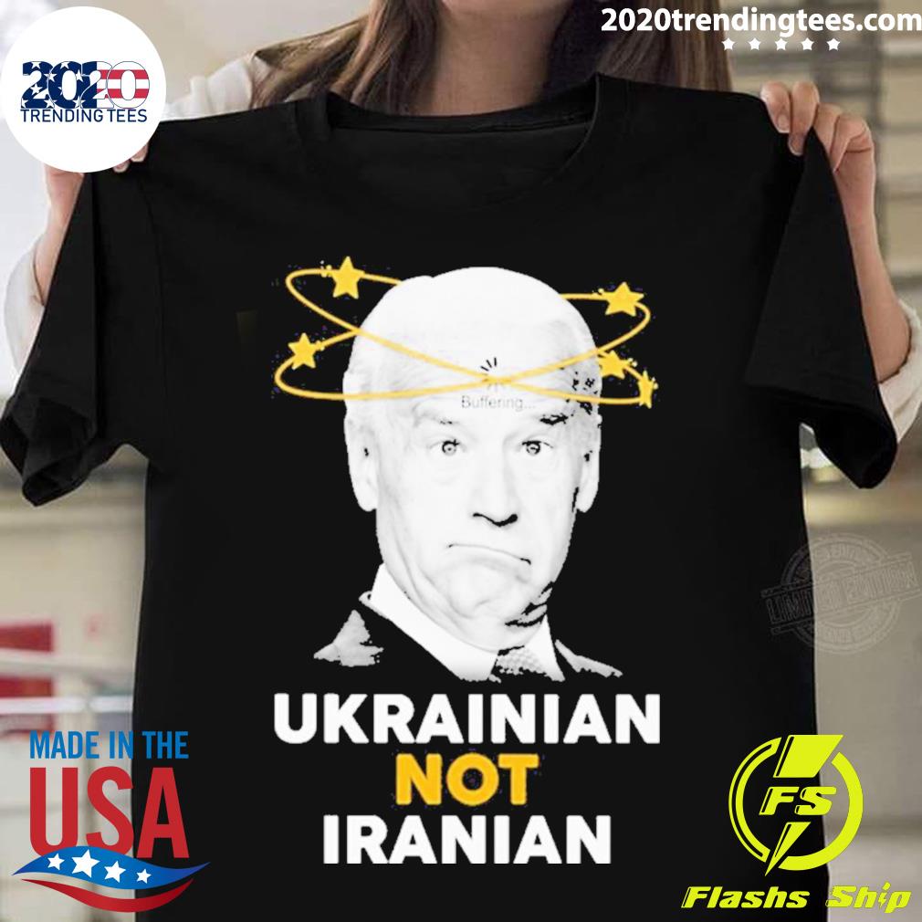 Official biden Loading Buffering Ukrainian Not - Adult & Kids T-Shirts, Sweatshirts & Hoodies apparel design preview 1