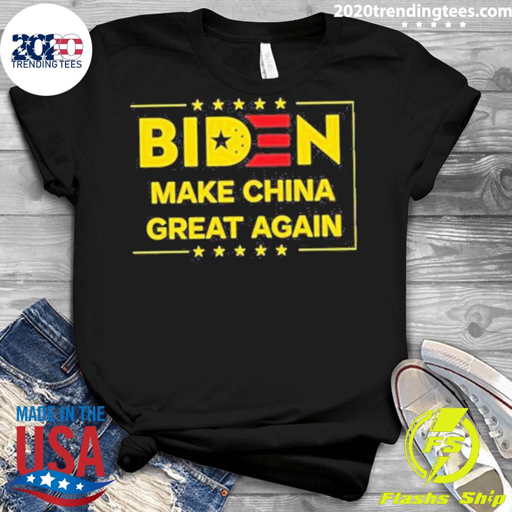 Official biden Make China Great Again 2022 - Adult & Kids T-Shirts, Sweatshirts & Hoodies apparel design preview 3
