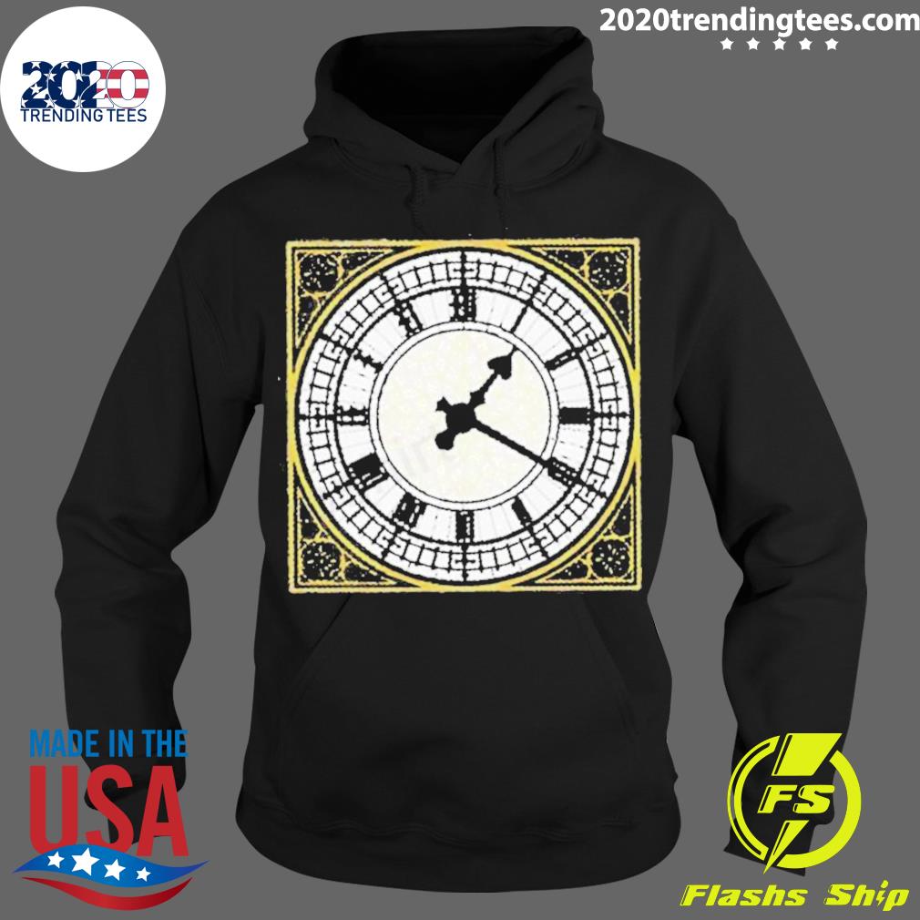 Official big Ben 1 20 Clock - Adult & Kids T-Shirts, Sweatshirts & Hoodies apparel design preview 2