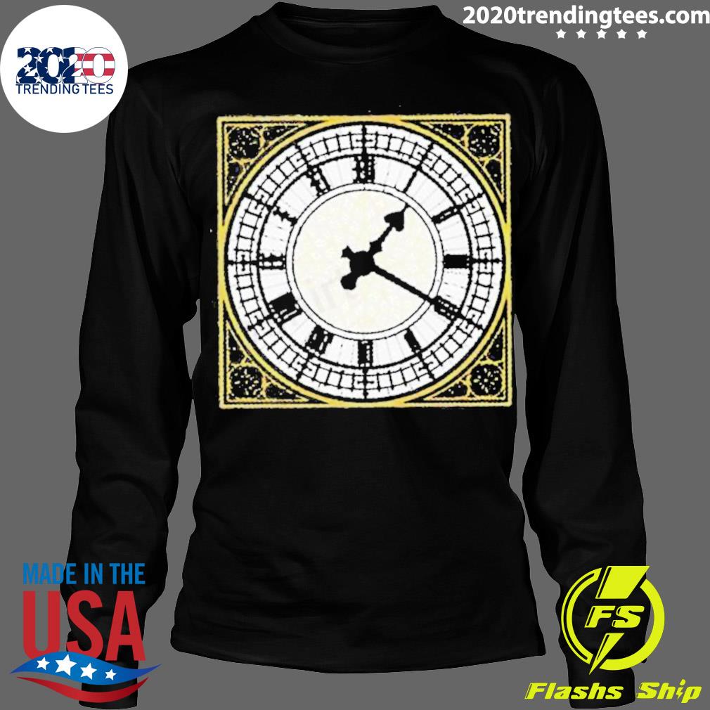 Official big Ben 1 20 Clock - Adult & Kids T-Shirts, Sweatshirts & Hoodies apparel design preview 4