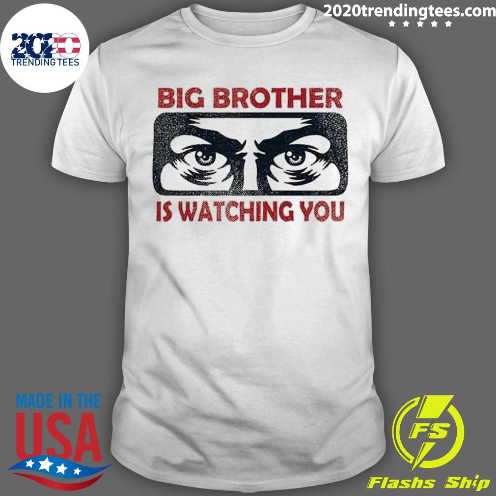 Official big Brother Is Watching You - Adult & Kids T-Shirts, Sweatshirts & Hoodies apparel design preview 1