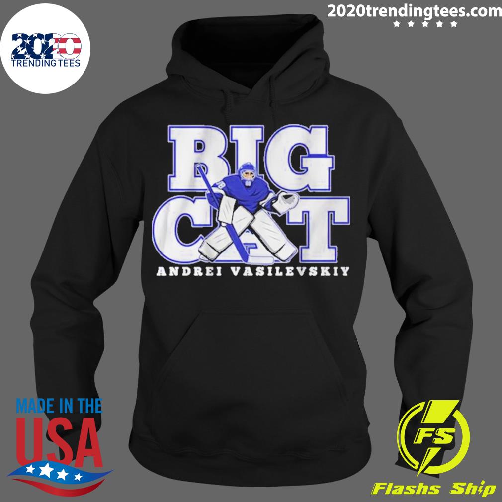Official big Cat Andrei Vasilevskiy - Adult & Kids T-Shirts, Sweatshirts & Hoodies apparel design preview 2