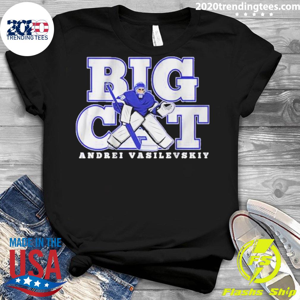 Official big Cat Andrei Vasilevskiy - Adult & Kids T-Shirts, Sweatshirts & Hoodies apparel design preview 3