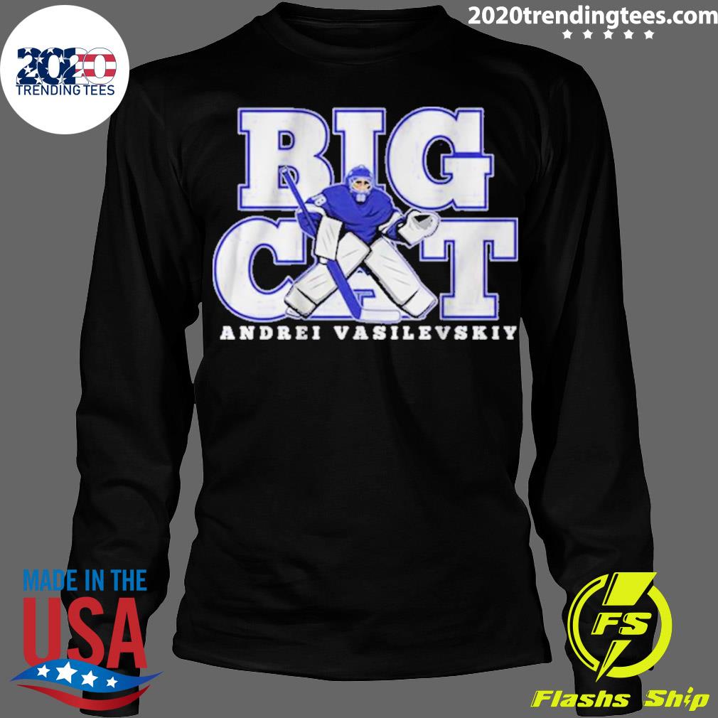 Official big Cat Andrei Vasilevskiy - Adult & Kids T-Shirts, Sweatshirts & Hoodies apparel design preview 4
