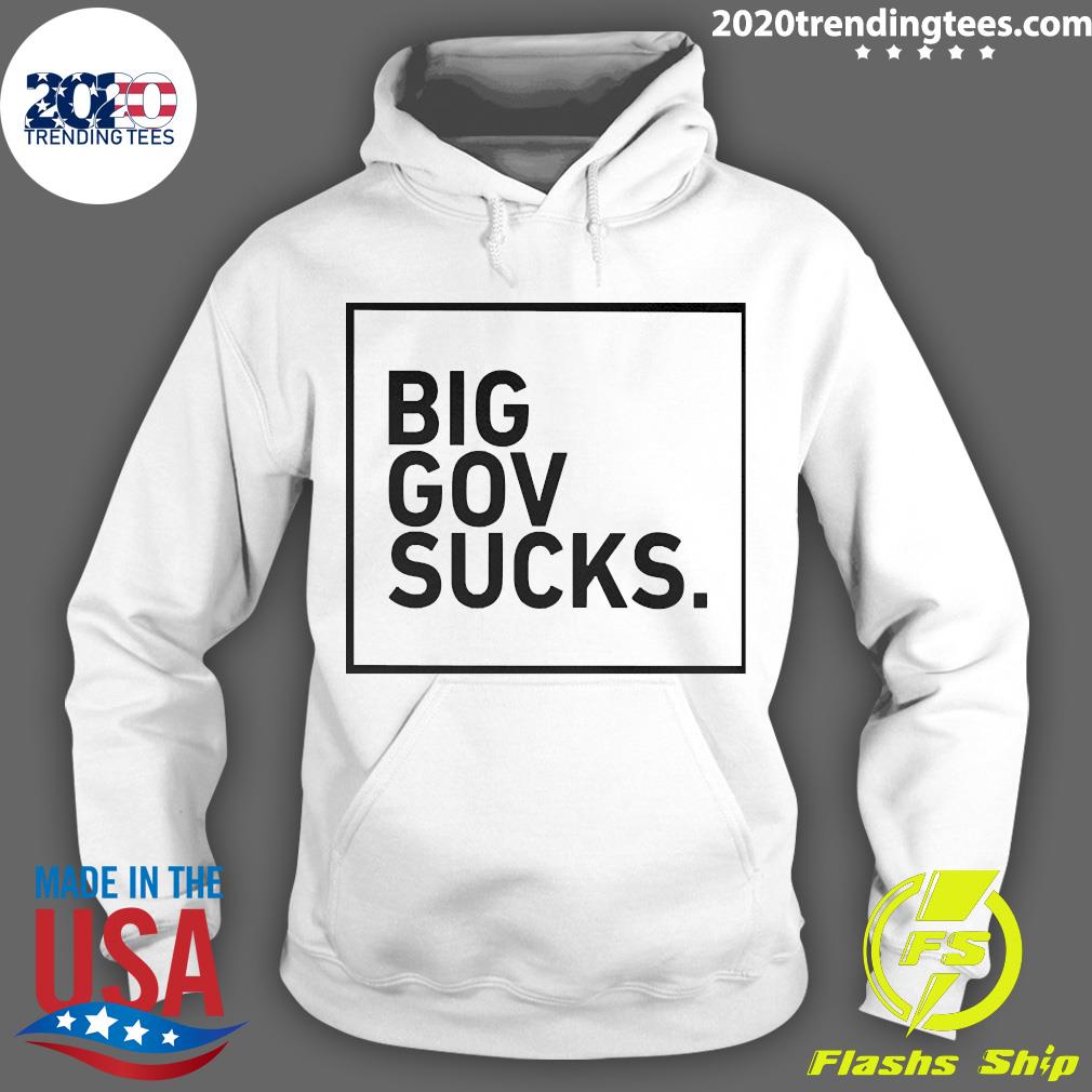 Official Big Gov Sucks - Adult & Kids T-Shirts, Sweatshirts & Hoodies apparel design preview 2