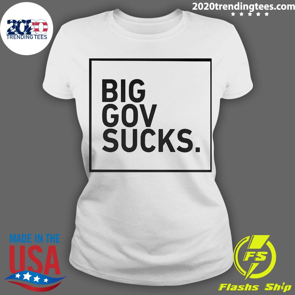 Official Big Gov Sucks - Adult & Kids T-Shirts, Sweatshirts & Hoodies apparel design preview 3