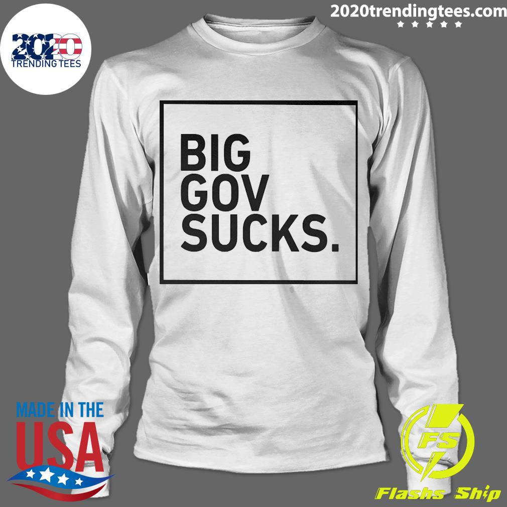 Official Big Gov Sucks - Adult & Kids T-Shirts, Sweatshirts & Hoodies apparel design preview 4