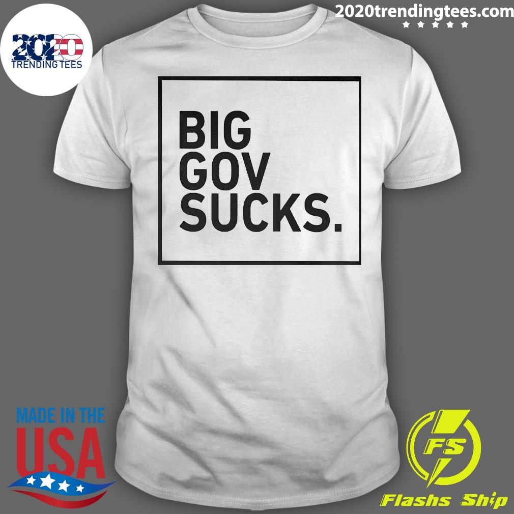 Official Big Gov Sucks - Adult & Kids T-Shirts, Sweatshirts & Hoodies apparel design preview 1