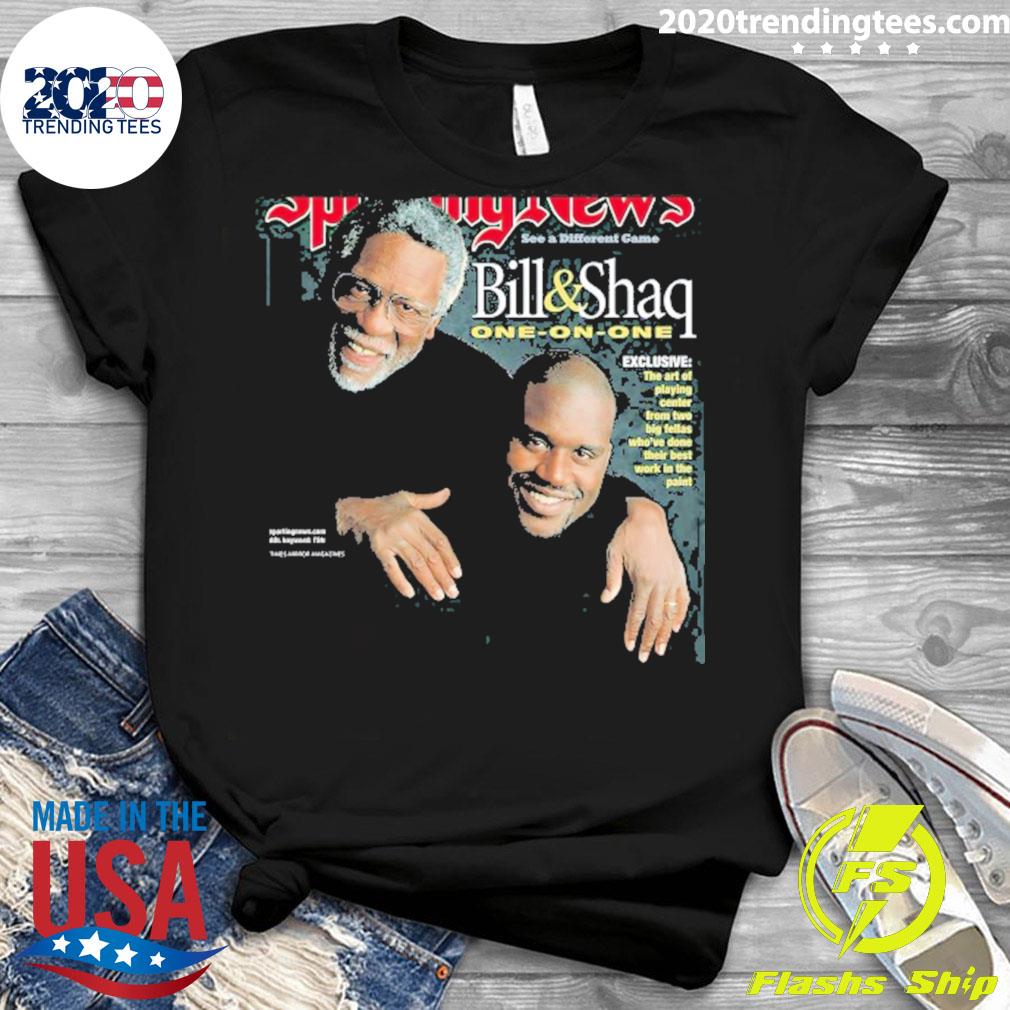 Official bill And Shaq One On - Adult & Kids T-Shirts, Sweatshirts & Hoodies apparel design preview 3