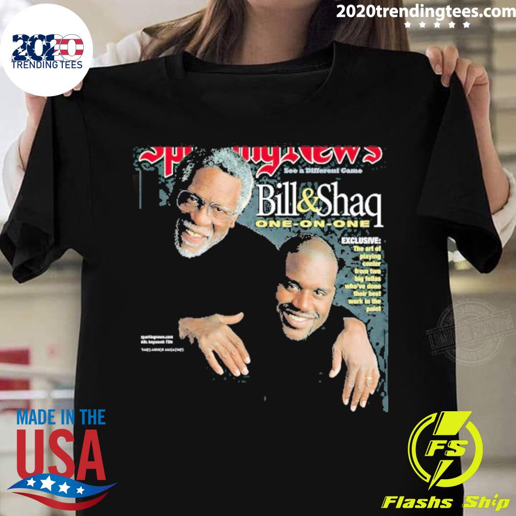 Official bill And Shaq One On - Adult & Kids T-Shirts, Sweatshirts & Hoodies apparel design preview 1