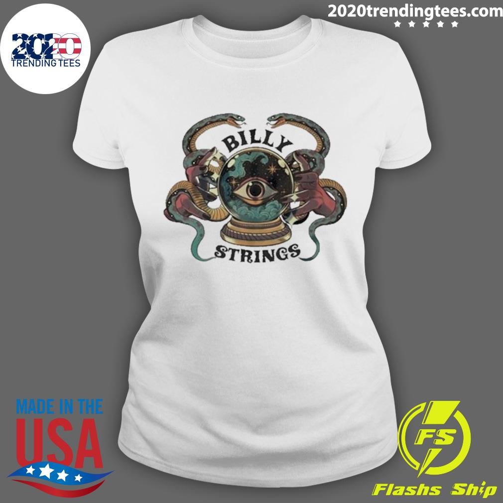 Official billy Strings Spring Tour 2023 Crystal - Adult & Kids T-Shirts, Sweatshirts & Hoodies apparel design preview 3