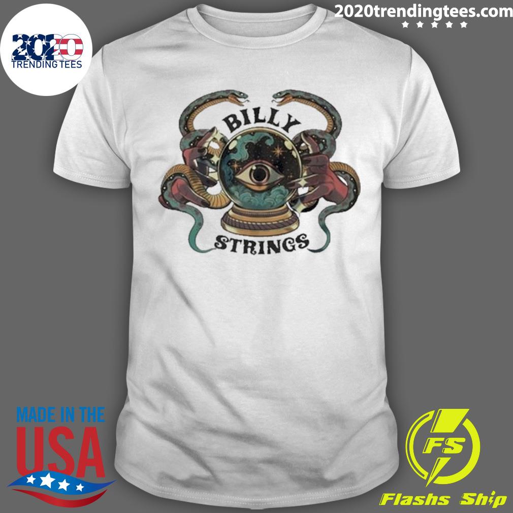 Official billy Strings Spring Tour 2023 Crystal - Adult & Kids T-Shirts, Sweatshirts & Hoodies apparel design preview 1