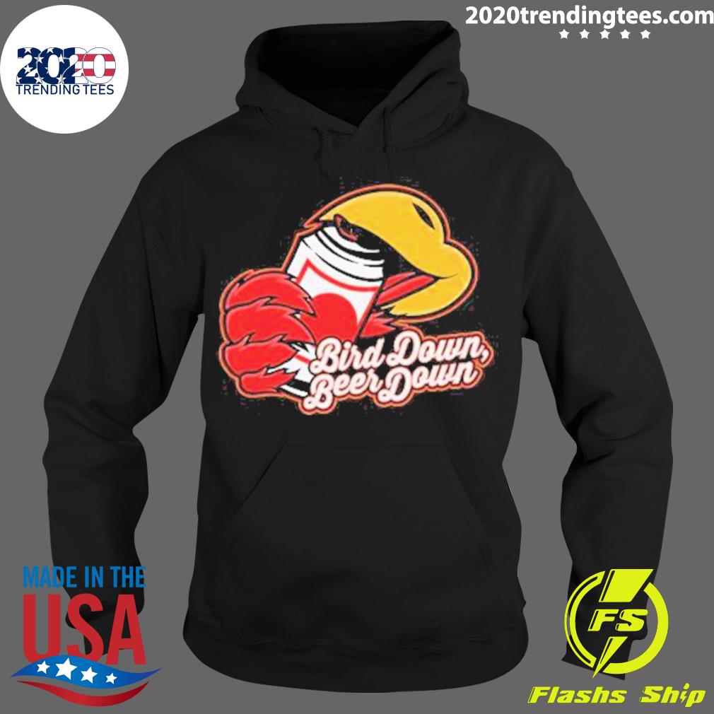 Official bird Down Beer 2023 - Adult & Kids T-Shirts, Sweatshirts & Hoodies apparel design preview 2