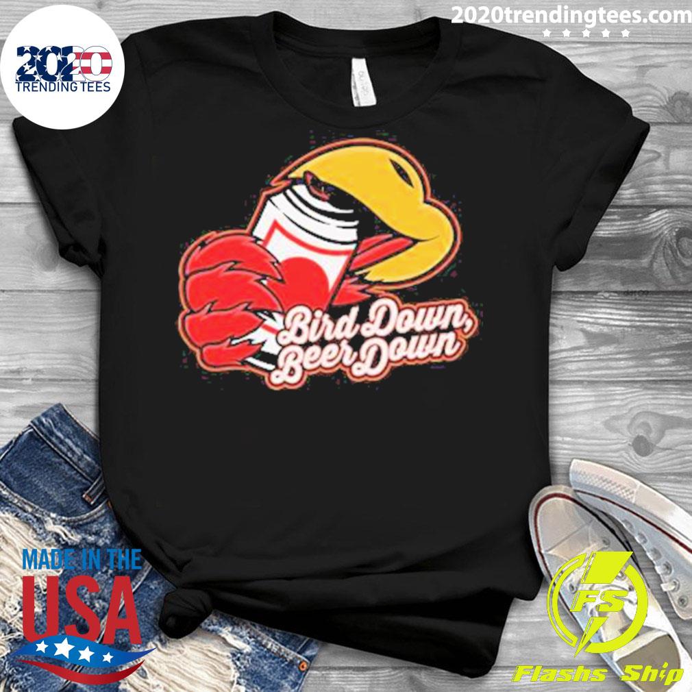 Official bird Down Beer 2023 - Adult & Kids T-Shirts, Sweatshirts & Hoodies apparel design preview 3