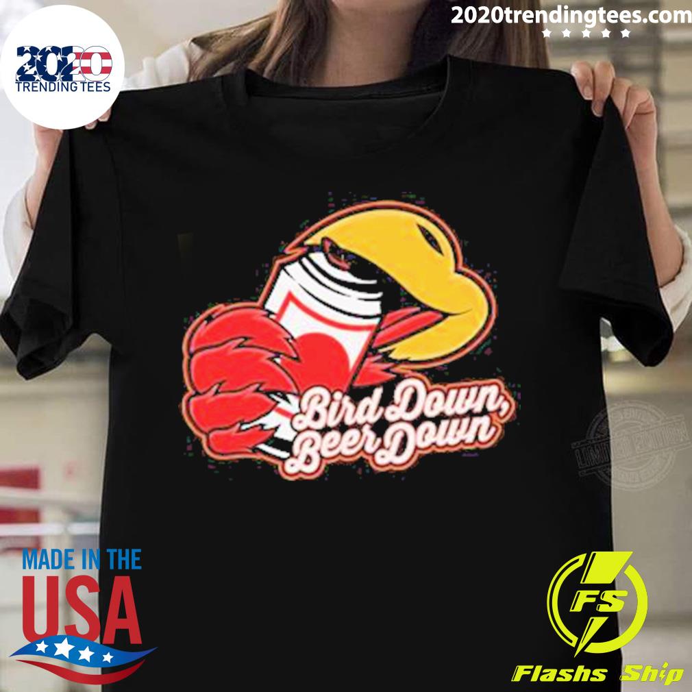 Official bird Down Beer 2023 - Adult & Kids T-Shirts, Sweatshirts & Hoodies apparel design preview 1