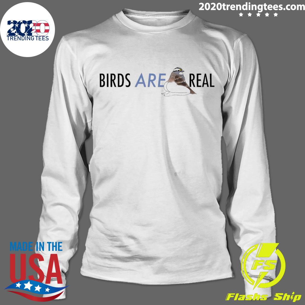 Official birds Are Real - Adult & Kids T-Shirts, Sweatshirts & Hoodies apparel design preview 4