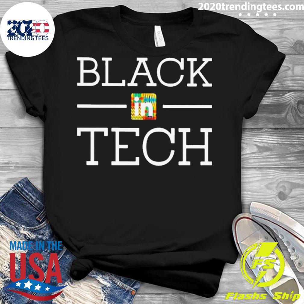 Official black In Tech 2023 - Adult & Kids T-Shirts, Sweatshirts & Hoodies apparel design preview 3