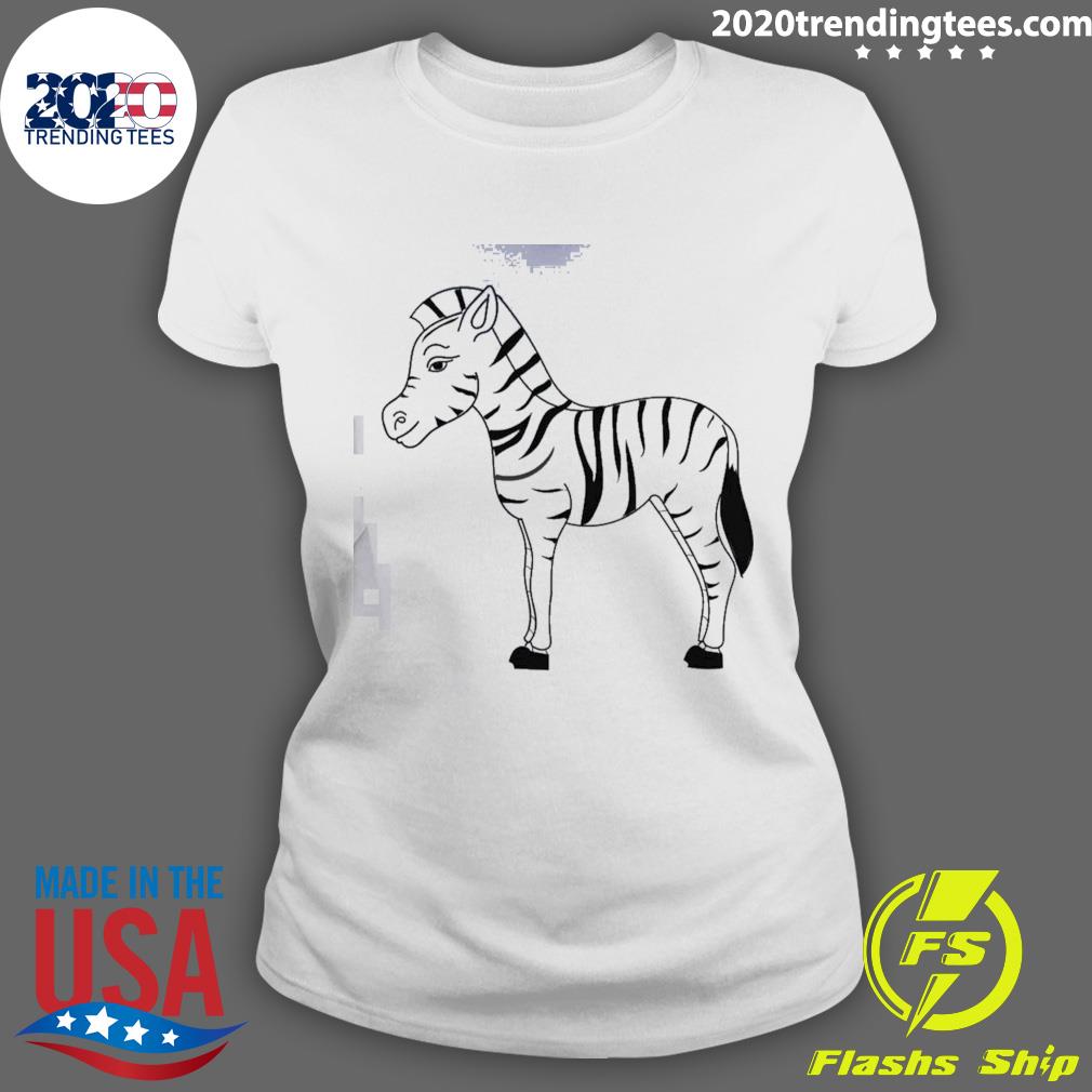 Official black Line Zebra - Adult & Kids T-Shirts, Sweatshirts & Hoodies apparel design preview 3