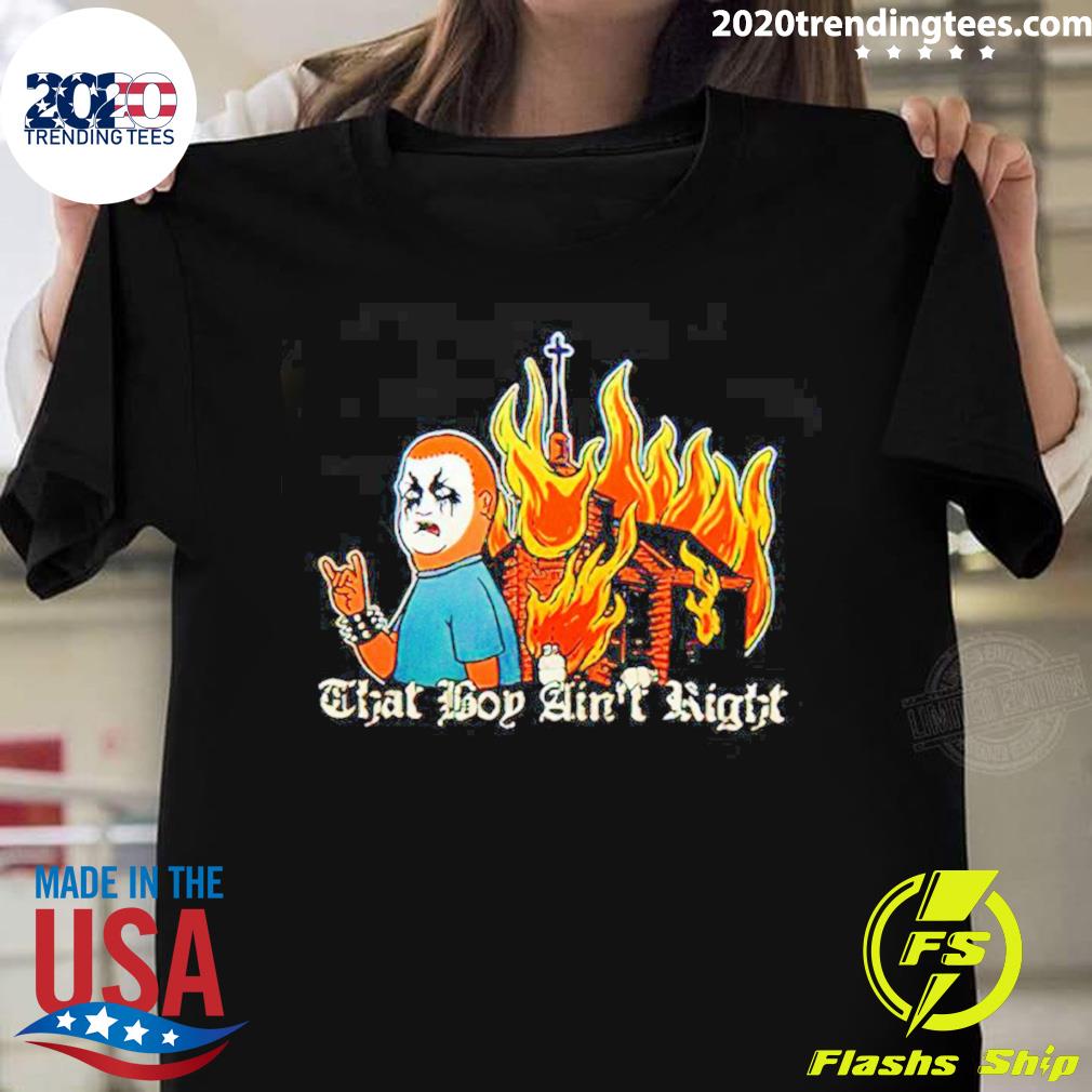 Official black Metal Bobby Hill - Adult & Kids T-Shirts, Sweatshirts & Hoodies apparel design preview 1